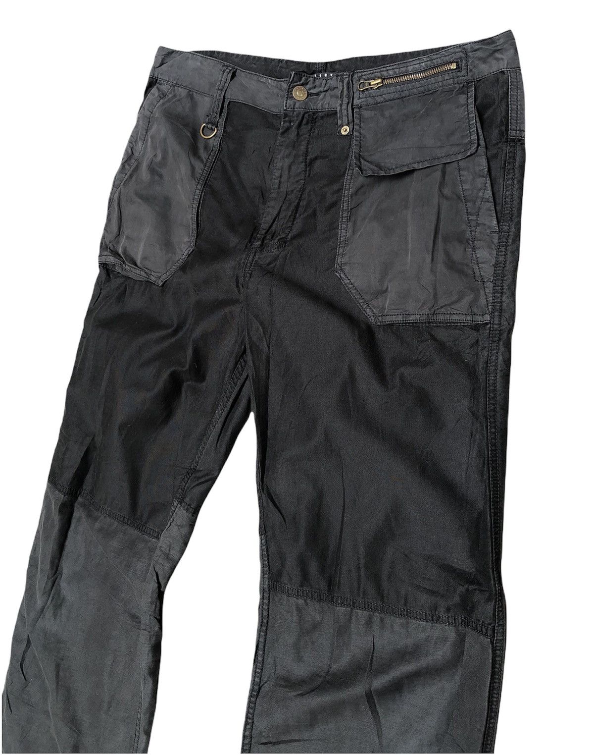 Designer × Sisley Sisley Linen Mix Light Casual Pants Size US 35 - 4 Thumbnail