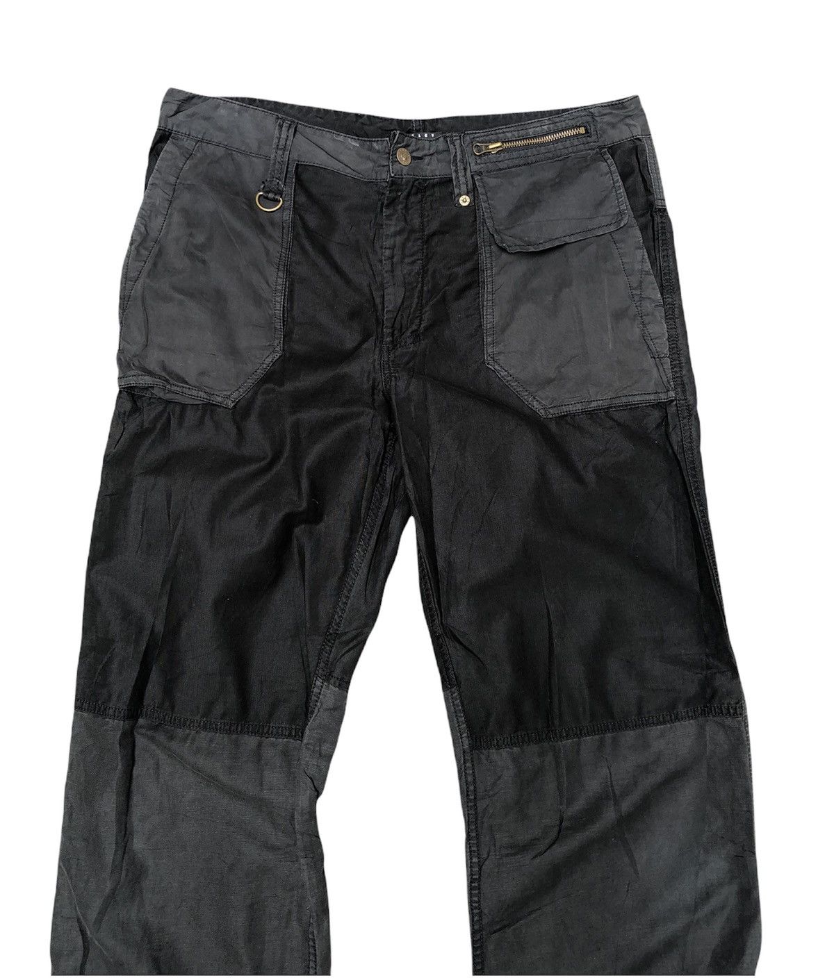 Designer × Sisley Sisley Linen Mix Light Casual Pants Size US 35 - 2 Thumbnail