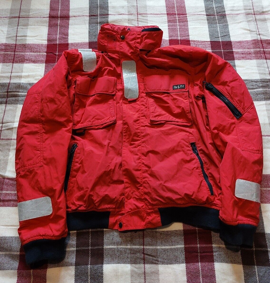 Polo Ralph Lauren Vintage Polo Ralph Lauren Sailing Reflective Jacket Size XL Size US XL / EU 56 / 4 - 22 Thumbnail
