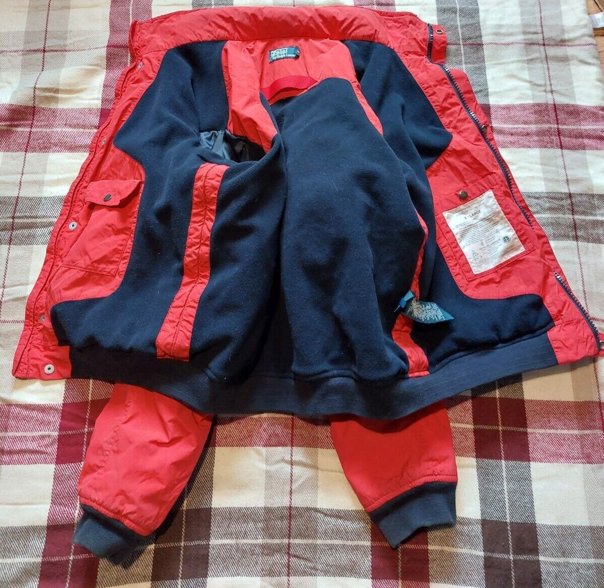 Polo Ralph Lauren Vintage Polo Ralph Lauren Sailing Reflective Jacket Size XL Size US XL / EU 56 / 4 - 20 Thumbnail