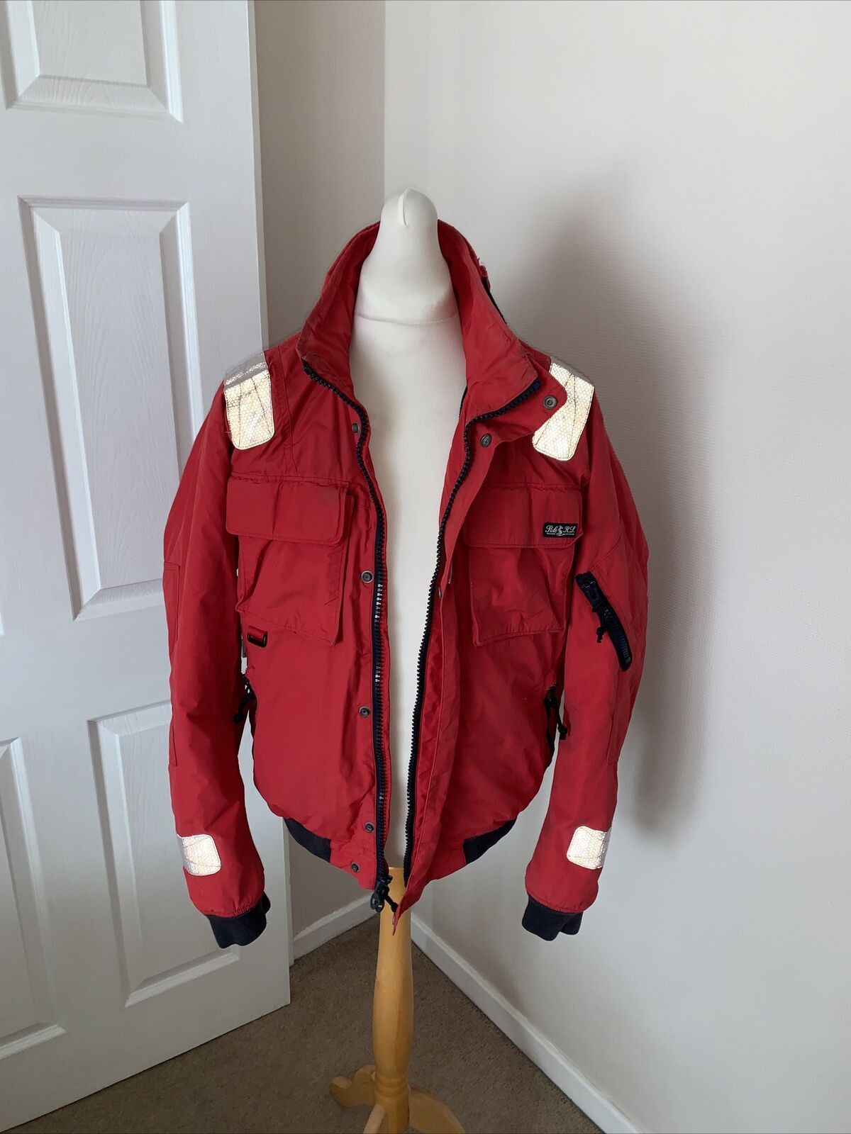 Polo Ralph Lauren Vintage Polo Ralph Lauren Sailing Reflective Jacket Size XL Grailed