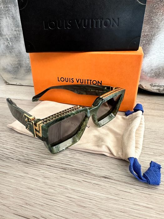 Louis Vuitton LOUIS VUITTON x VIRGIL ABLOH 1.1 MILLIONAIRE GLASSES GREEN