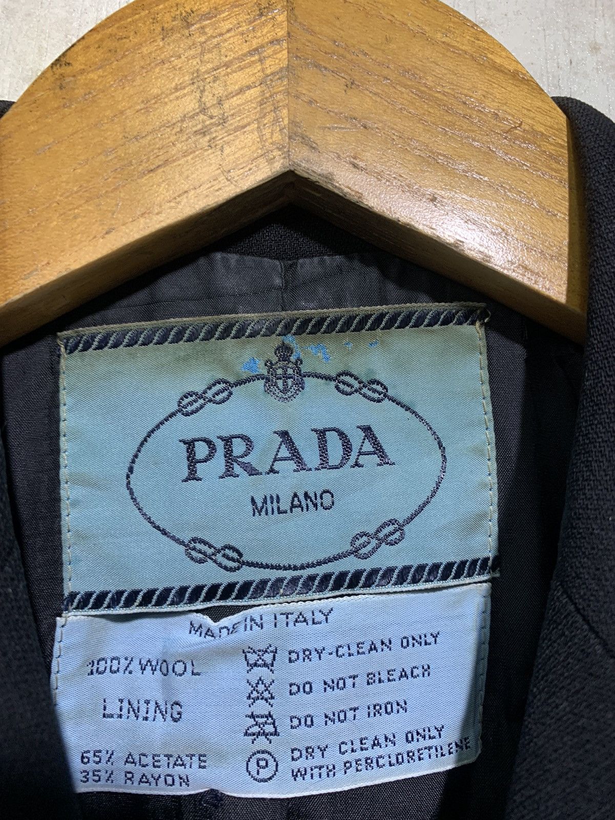 Prada 🔥VTG PRADA WOMENS BLAZER JACKETS Size S / US 4 / IT 40 - 9 Thumbnail
