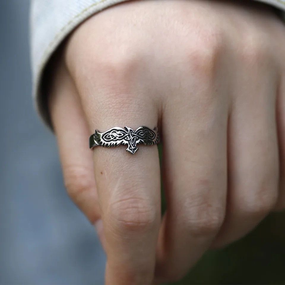 Jewelry Flying Eagle Rings Size ONE SIZE - 1 Thumbnail