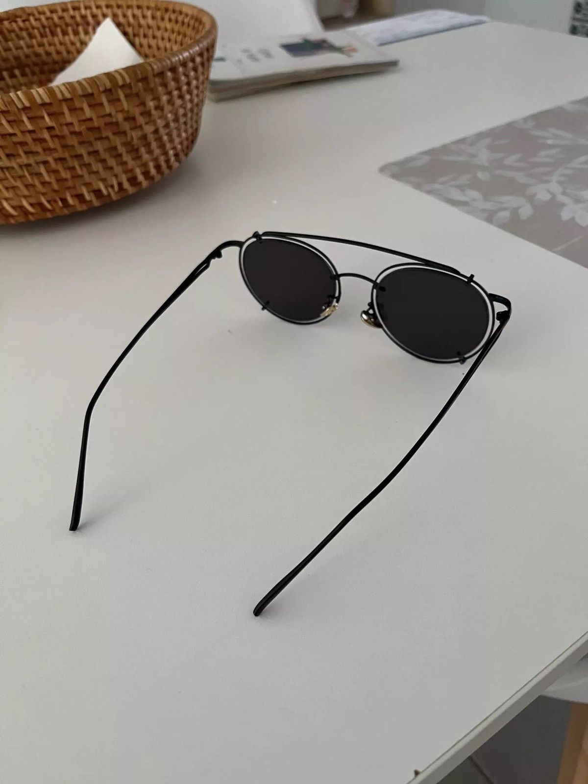 Jewelry Round Retro Eyeglasses Sunglasses Size ONE SIZE - 2 Thumbnail