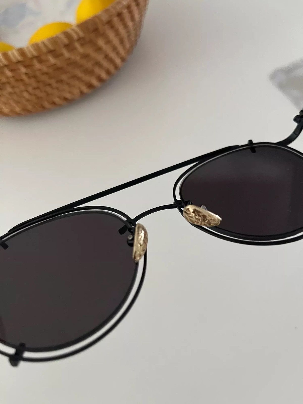 Jewelry Round Retro Eyeglasses Sunglasses Size ONE SIZE - 3 Thumbnail