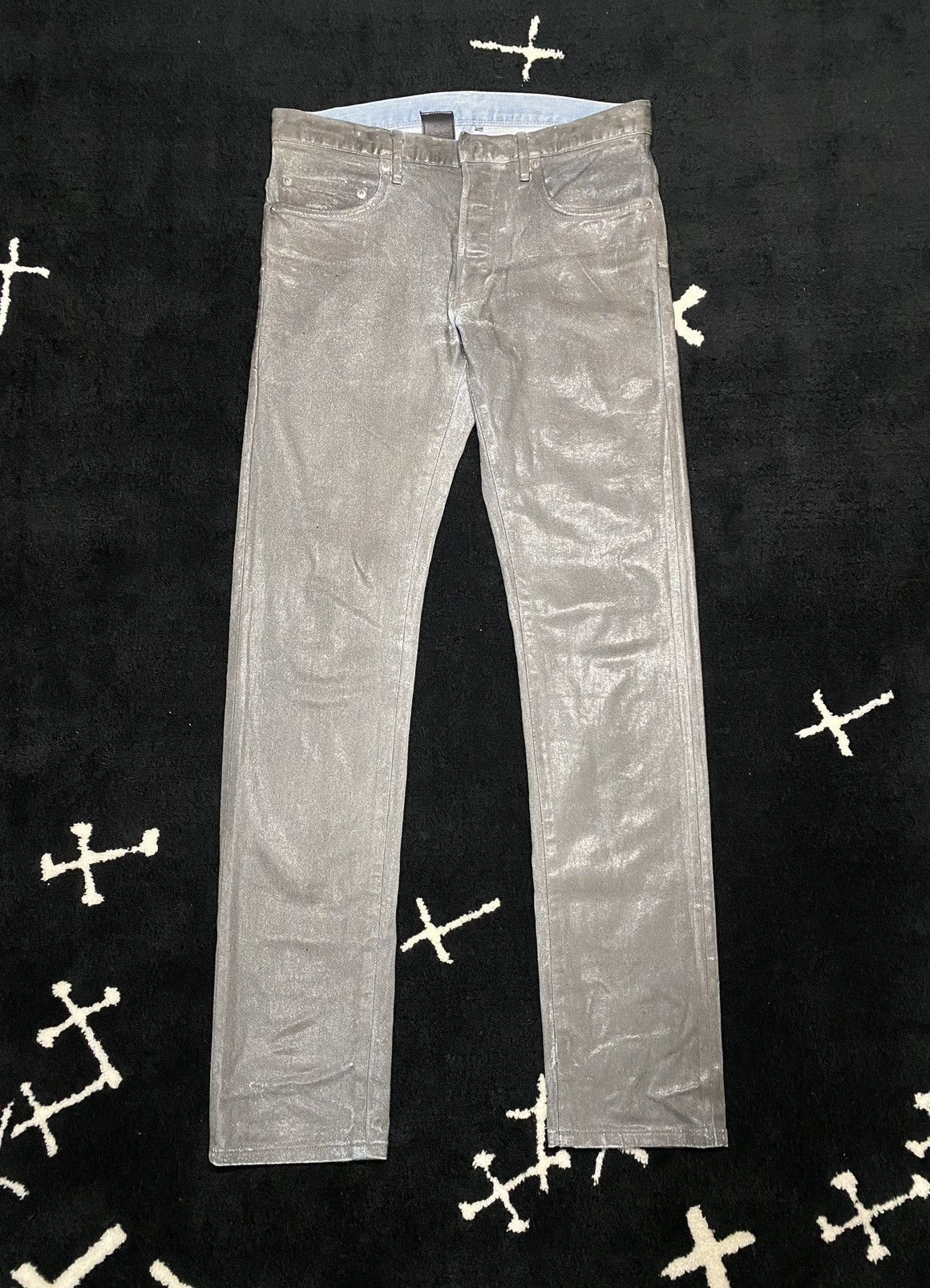 Dior × Hedi Slimane × Jean DIOR HOMME JEANS HEDI SLIMANE SAMPLE SS06 ...
