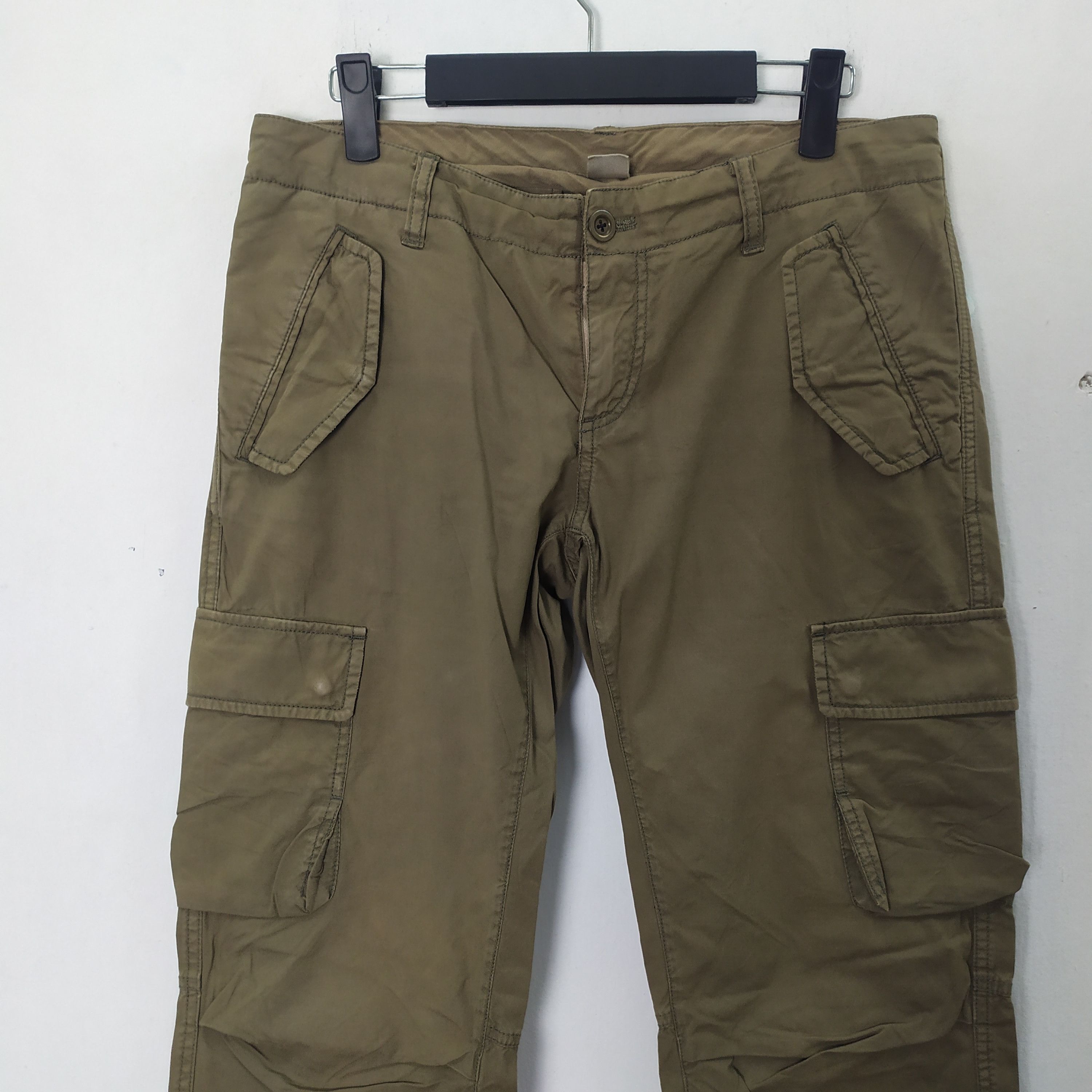 Japanese Brand HELIPOLE CARGO PANTS/MULTIPOCKET TACTICAL PANTS Size US 30 / EU 46 - 4 Thumbnail