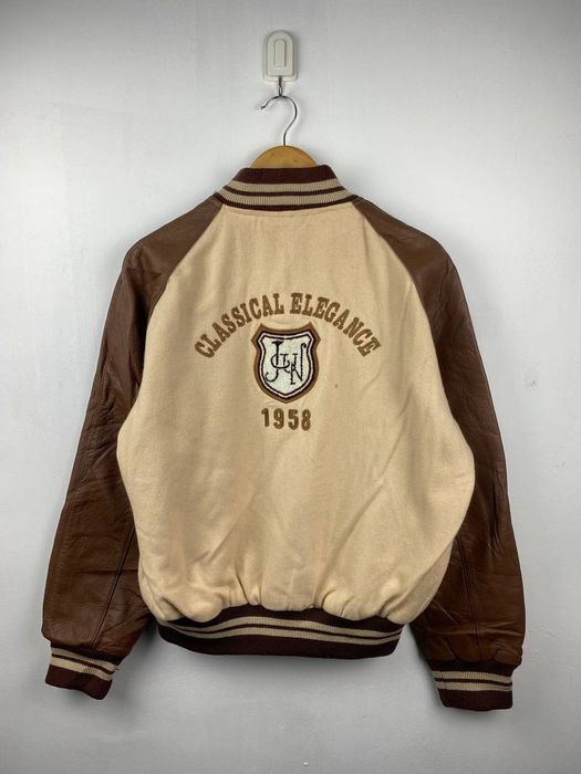 Vintage RARE Vintage 1958 Classical Elegance Brown Varsity Jacket | Grailed