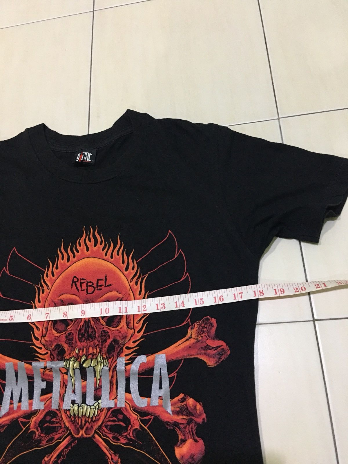 Band Tees × Metallica × Vintage VINTAGE METALLICA PUSHEAD 90S ROCK METAL Size US M / EU 48-50 / 2 - 6 Thumbnail