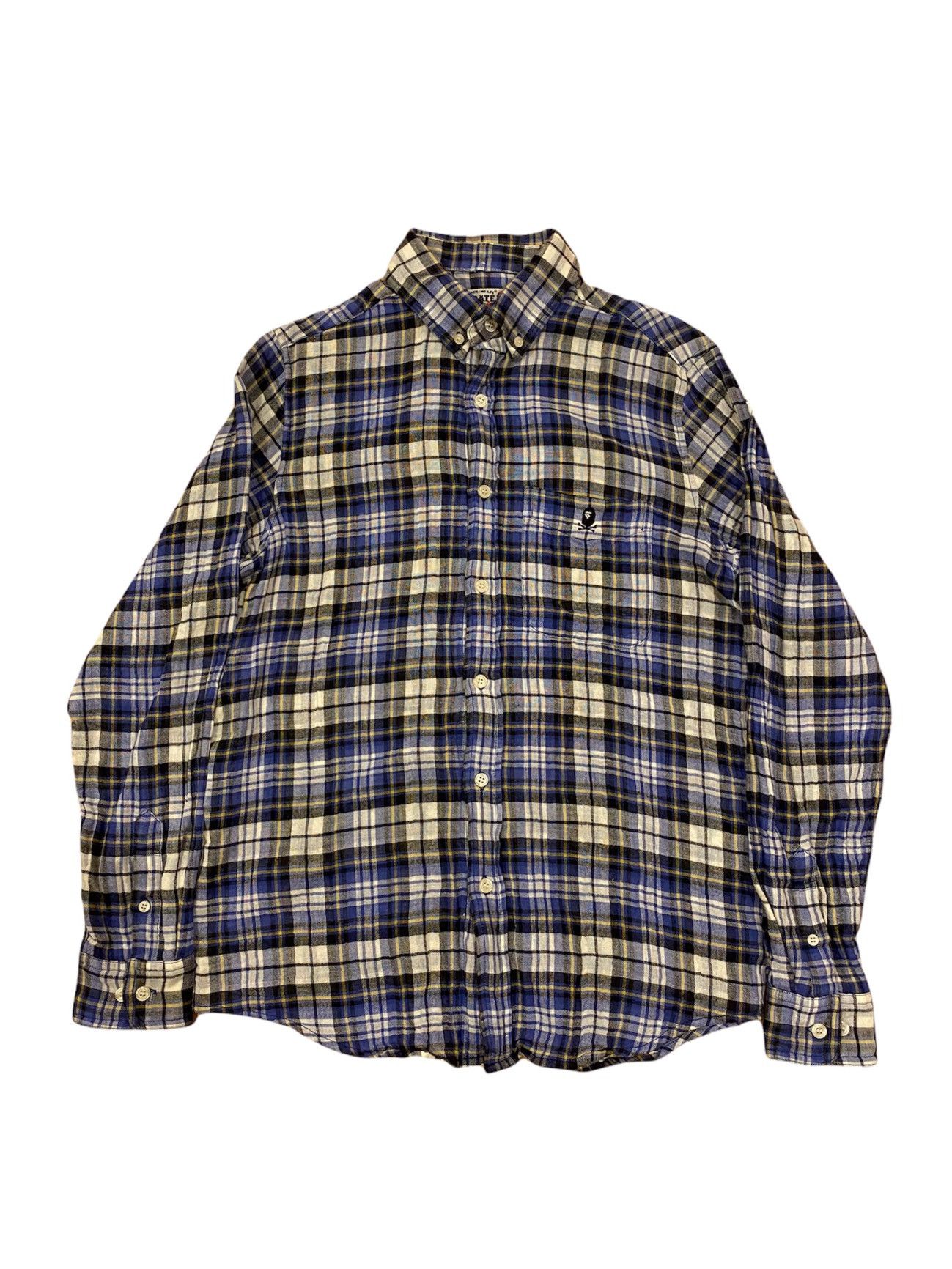 Bape Pirate Store Plaid Flannel