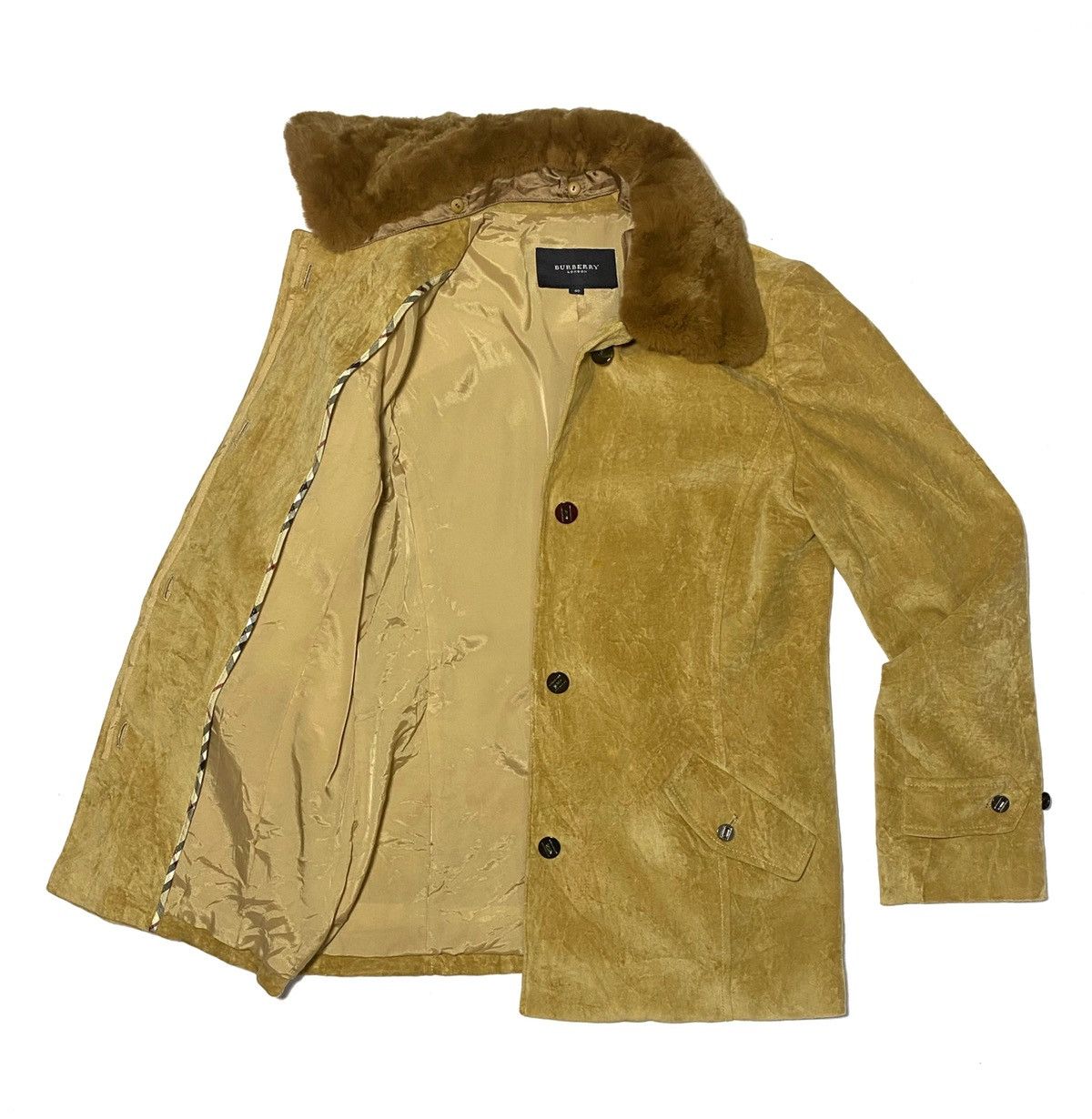 Burberry Burberry London Corduroy Shearling Jacket Size US S / EU 44-46 / 1 - 1 Thumbnail