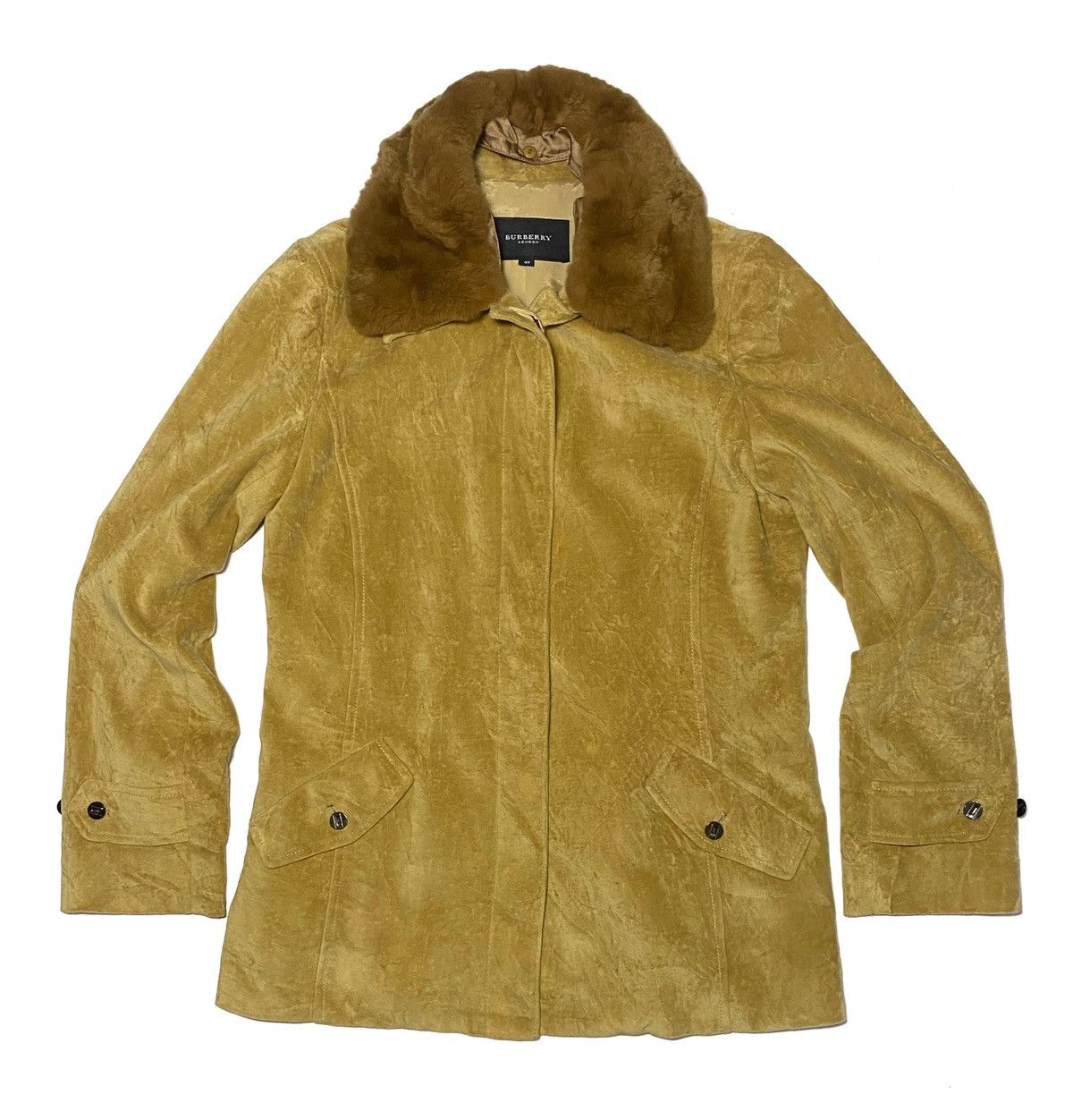 Burberry Burberry London Corduroy Shearling Jacket Size US S / EU 44-46 / 1 - 2 Thumbnail