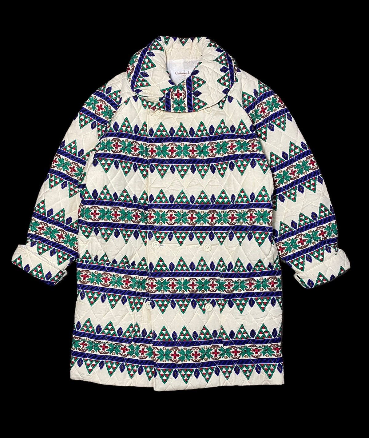 Christian Dior Monsieur Christian Dior Sport Quilted Full Print Jacket Size US S / EU 44-46 / 1 - 4 Thumbnail
