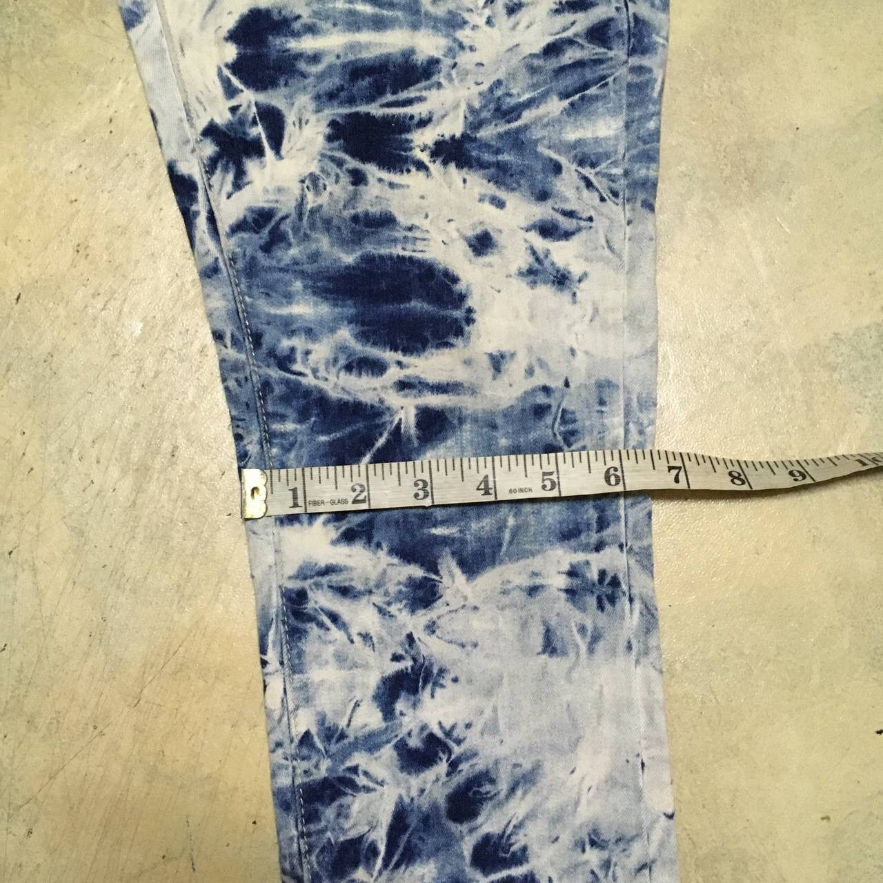 Japanese Brand Distressed Acid Wash Skinny Jeans Punk Seditionaries Style Size US 30 / EU 46 - 7 Thumbnail