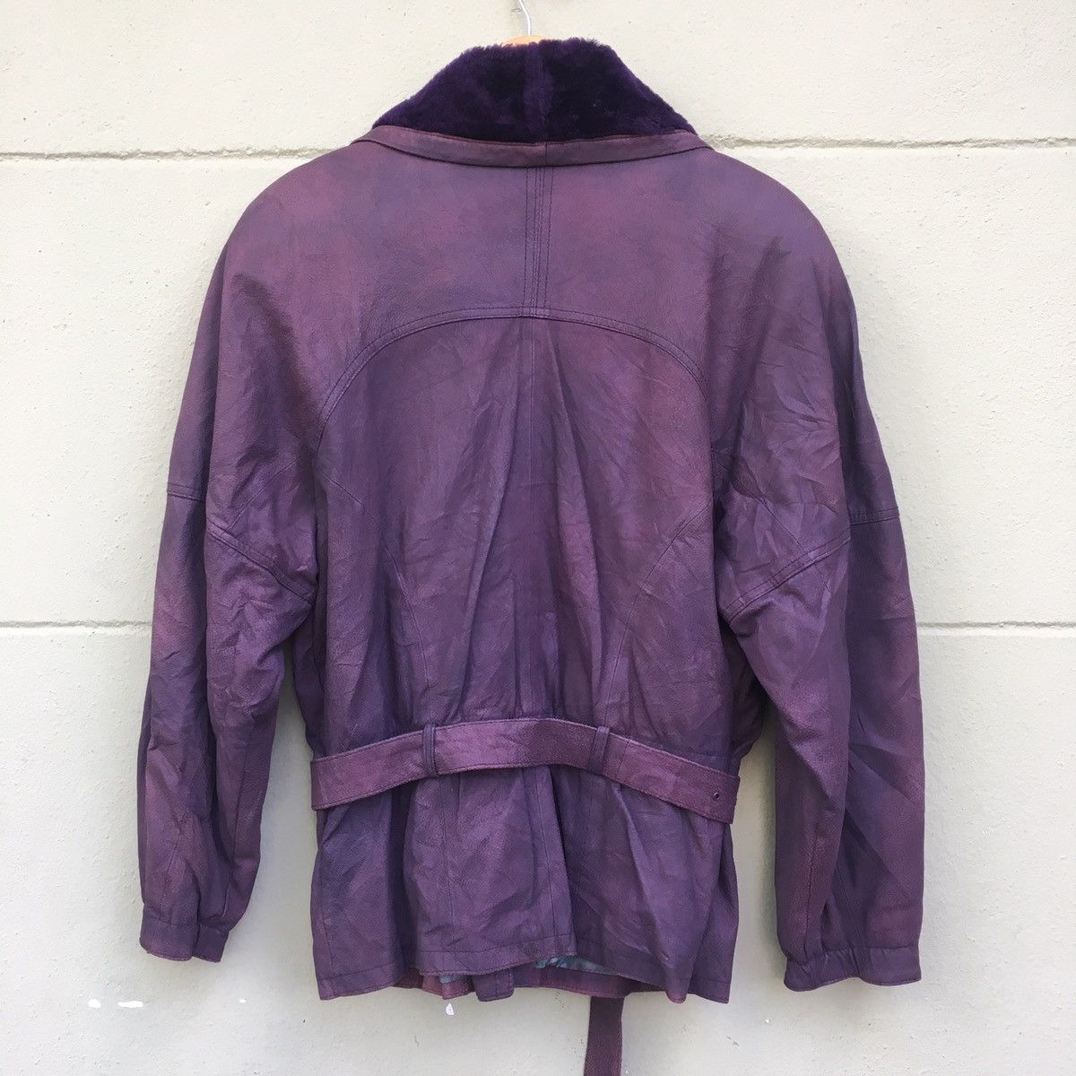 Genuine Leather FRIITALA Women Leather Fur Jacket Made in Finland Size M / US 6-8 / IT 42-44 - 2 Thumbnail