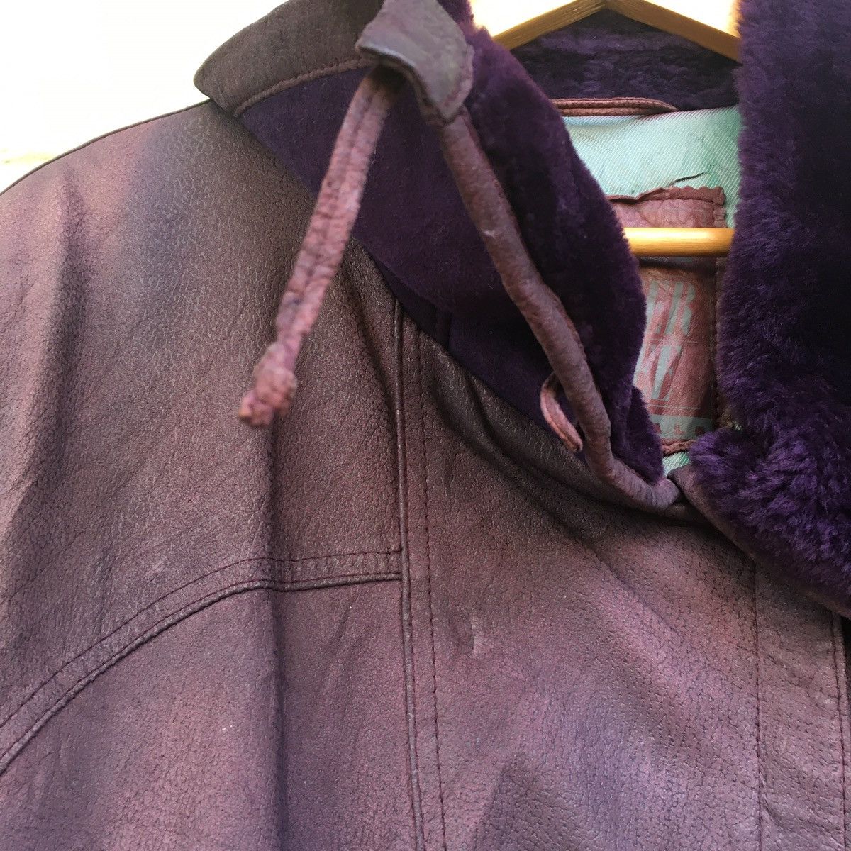 Genuine Leather FRIITALA Women Leather Fur Jacket Made in Finland Size M / US 6-8 / IT 42-44 - 7 Thumbnail
