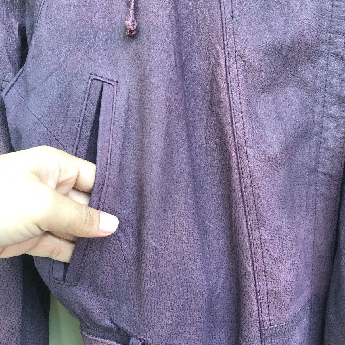 Genuine Leather FRIITALA Women Leather Fur Jacket Made in Finland Size M / US 6-8 / IT 42-44 - 4 Thumbnail
