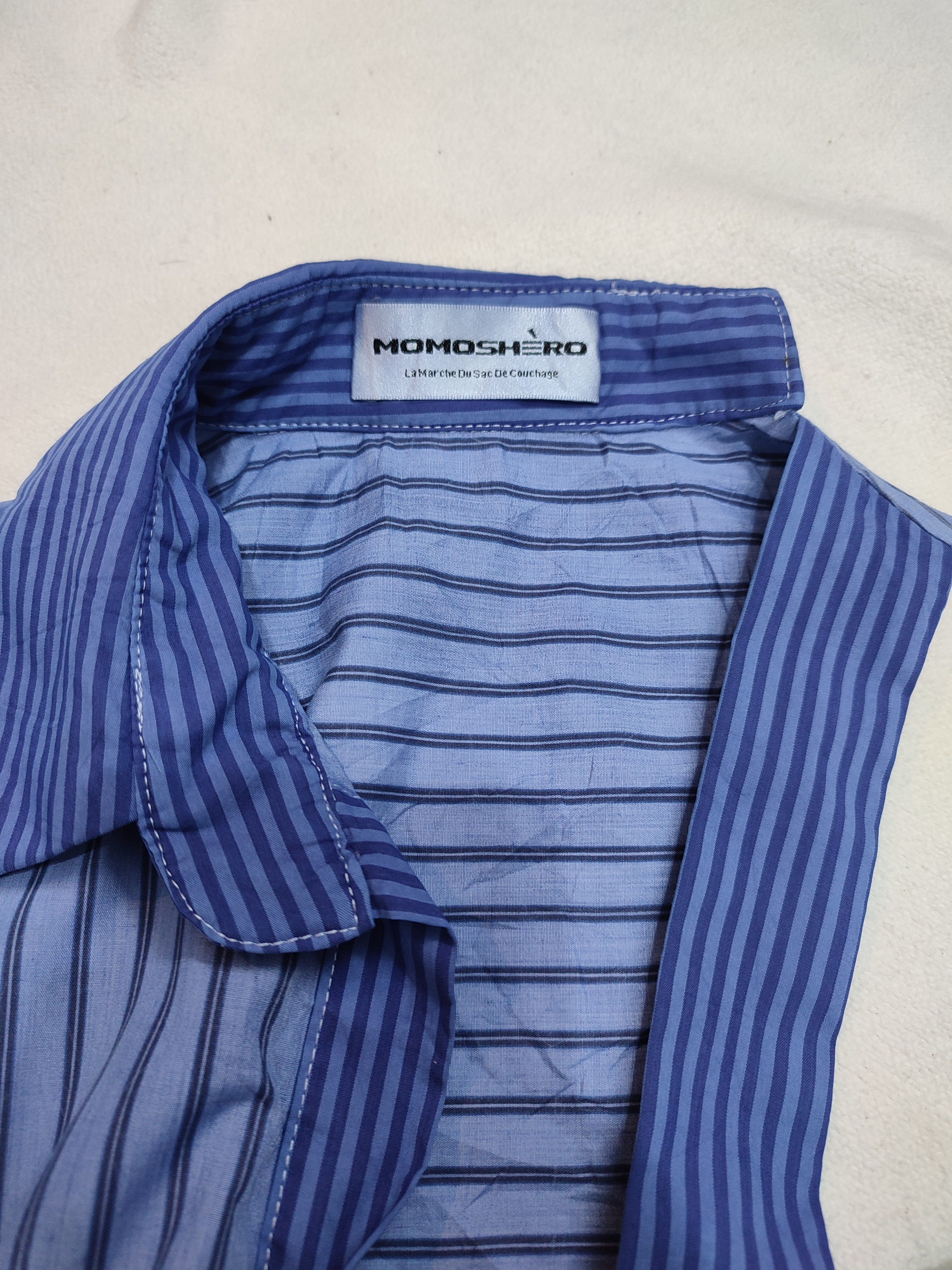 Seditionaries SICK🔥 Momoshero Asymmetric Stripe Long Shirt Size M / US 6-8 / IT 42-44 - 5 Thumbnail
