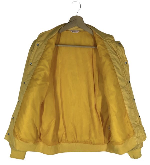 Men's Mustard Yellow Bomber Jacket - Films Jackets