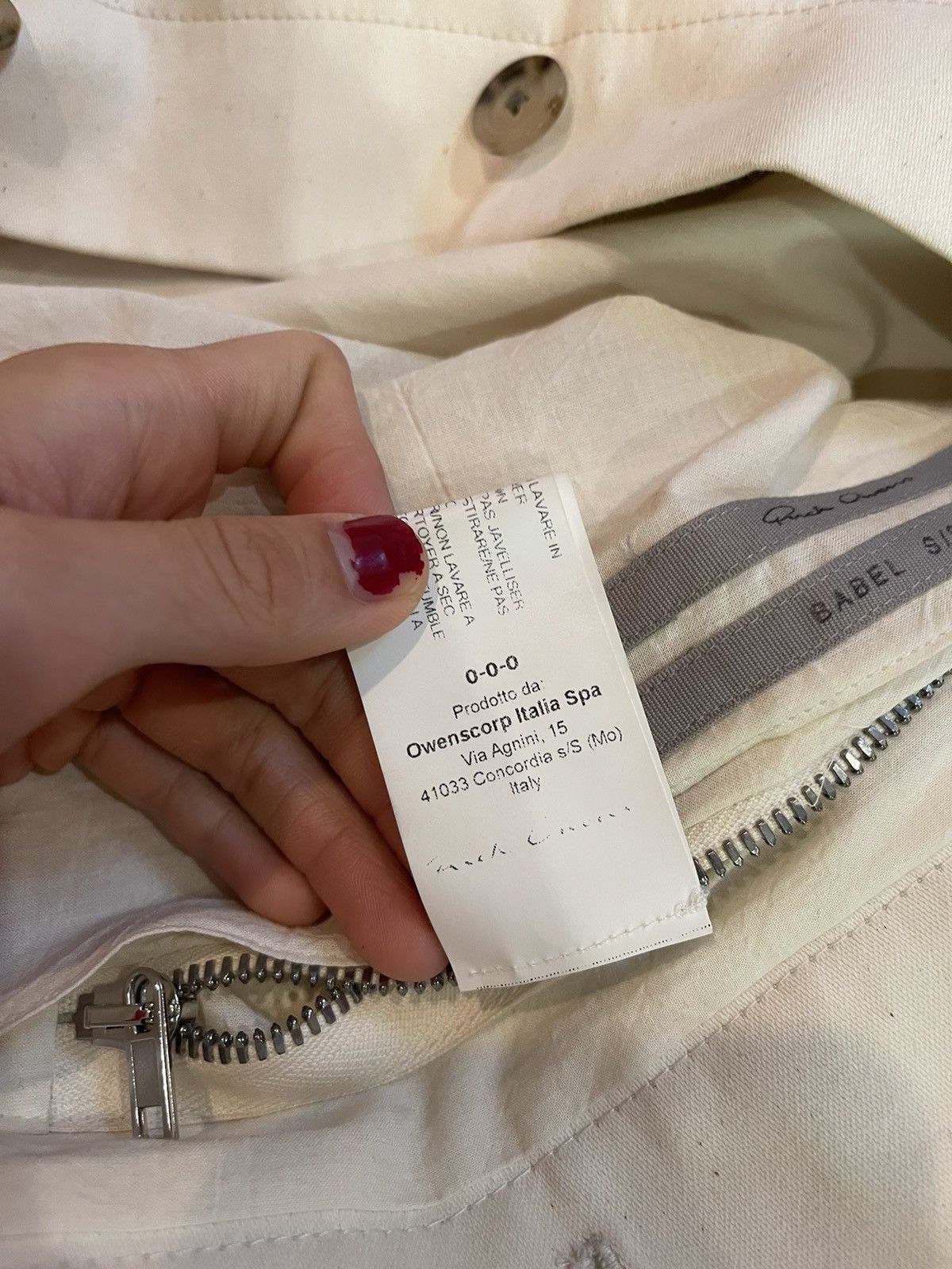 Rick Owens Rick Owens SS19 Babel waxed denim trench Size US M / EU 48-50 / 2 - 16 Thumbnail