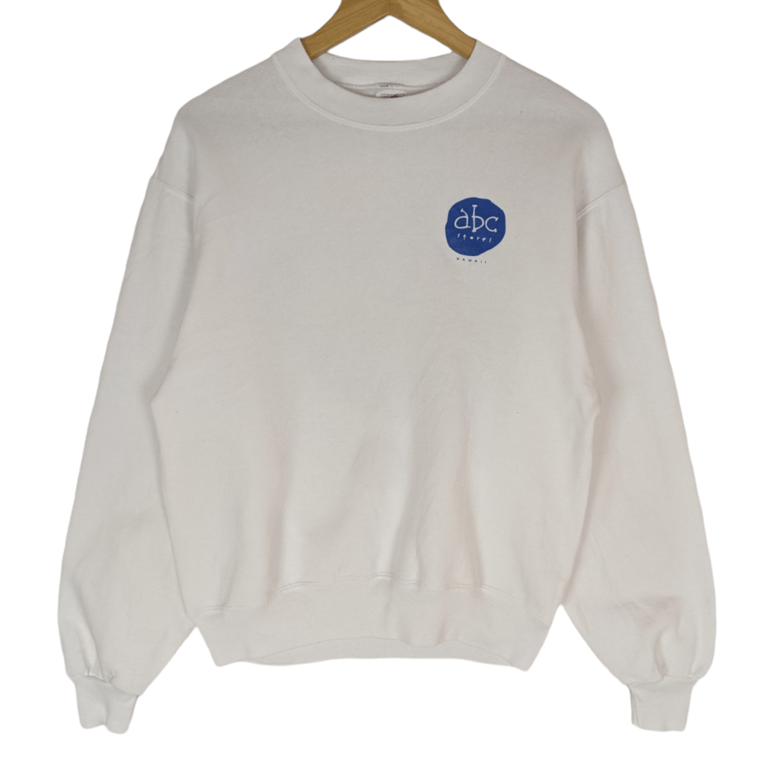 Jerzees Vintage 90's ABC Stores Hawaii Crewneck Jumper Sweatshirt Size US S / EU 44-46 / 1 - 2 Thumbnail