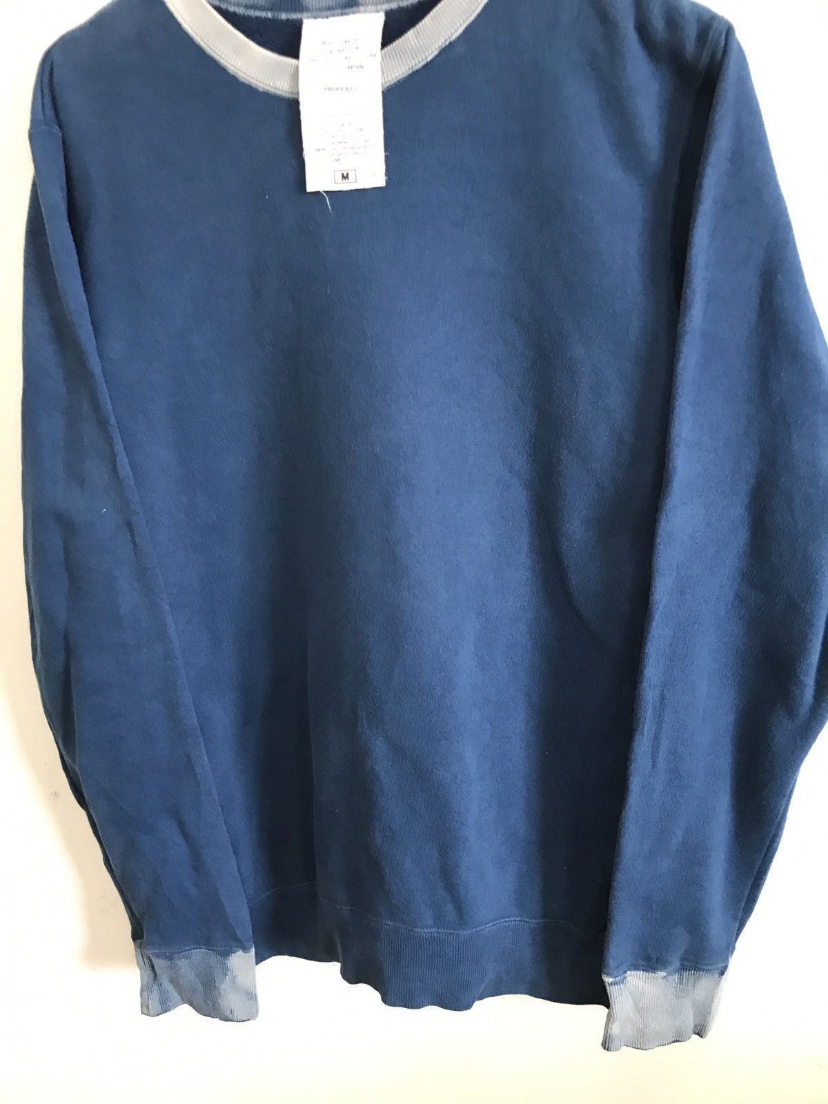 Japanese Brand × WHIZ LIMITED Whiz Limited Blue Crewneck Sweatshirt Size US M / EU 48-50 / 2 - 4 Thumbnail