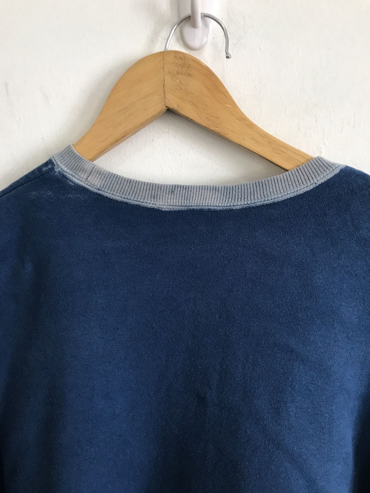 Japanese Brand × WHIZ LIMITED Whiz Limited Blue Crewneck Sweatshirt Size US M / EU 48-50 / 2 - 9 Thumbnail