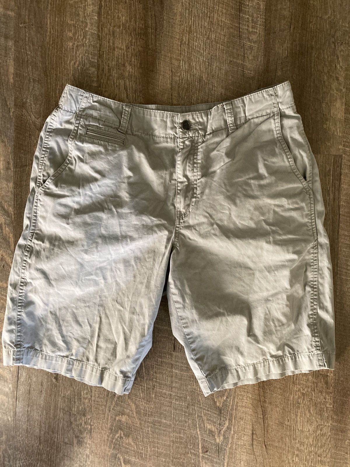 Marc Anthony Marc Anthony Men s Cotton Khaki Shorts Size 40 Grailed