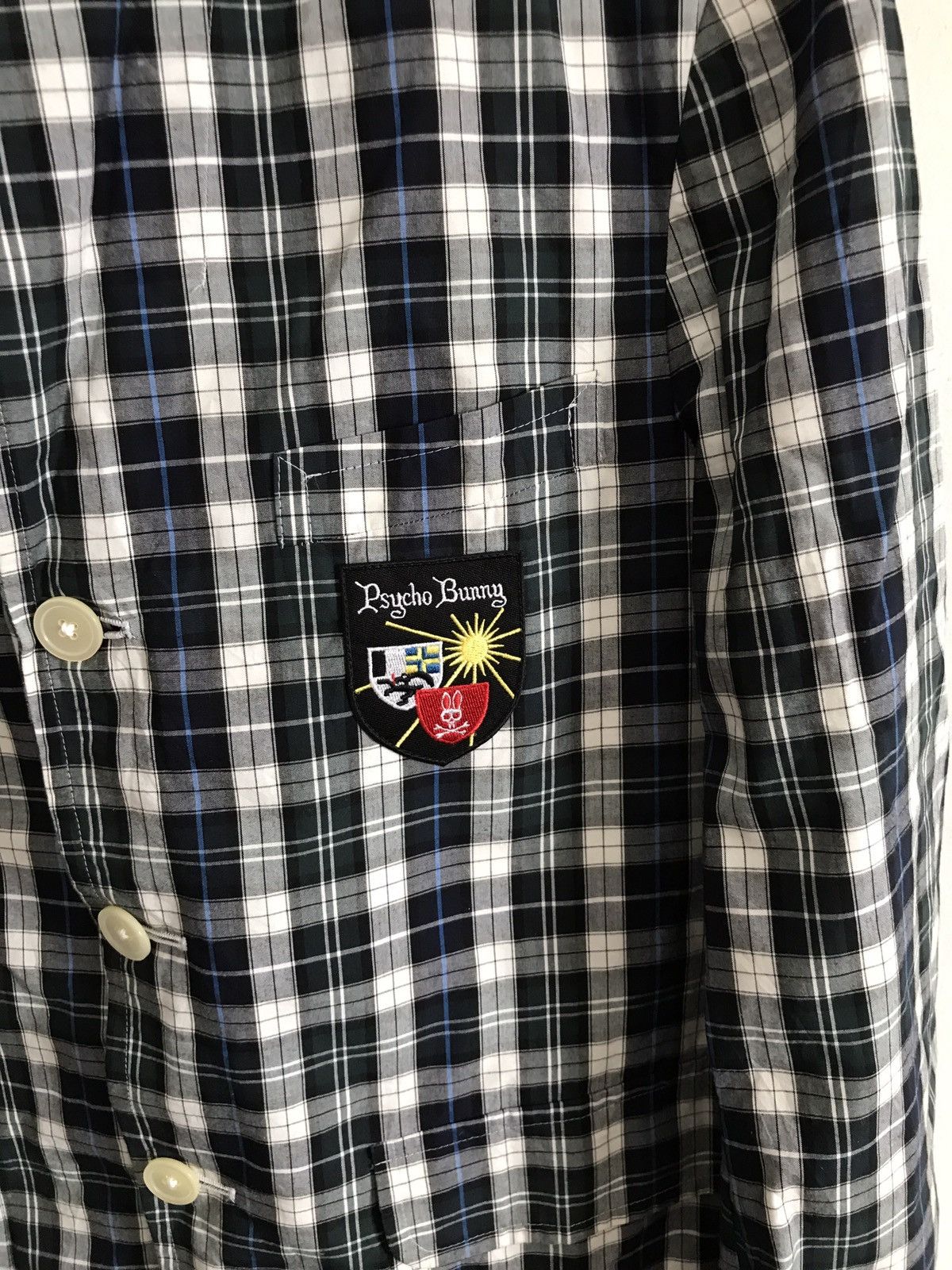 Japanese Brand × Psycho Bunny Japanese Brand Psycho Bunny Tartan Jacket Size US S / EU 44-46 / 1 - 3 Thumbnail