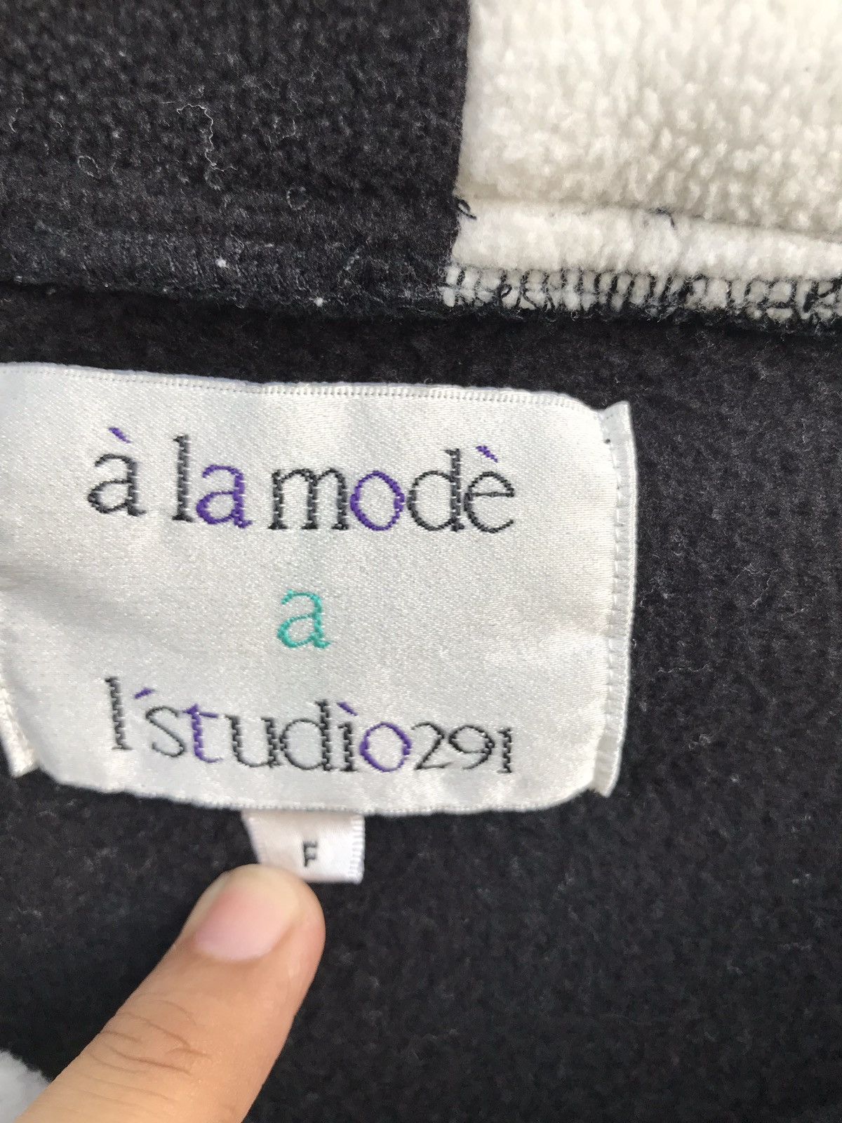 Designer × Japanese Brand Japanese Brand A Lamosa A L Studio291 Fleece Sweatshirt Size US L / EU 52-54 / 3 - 4 Thumbnail