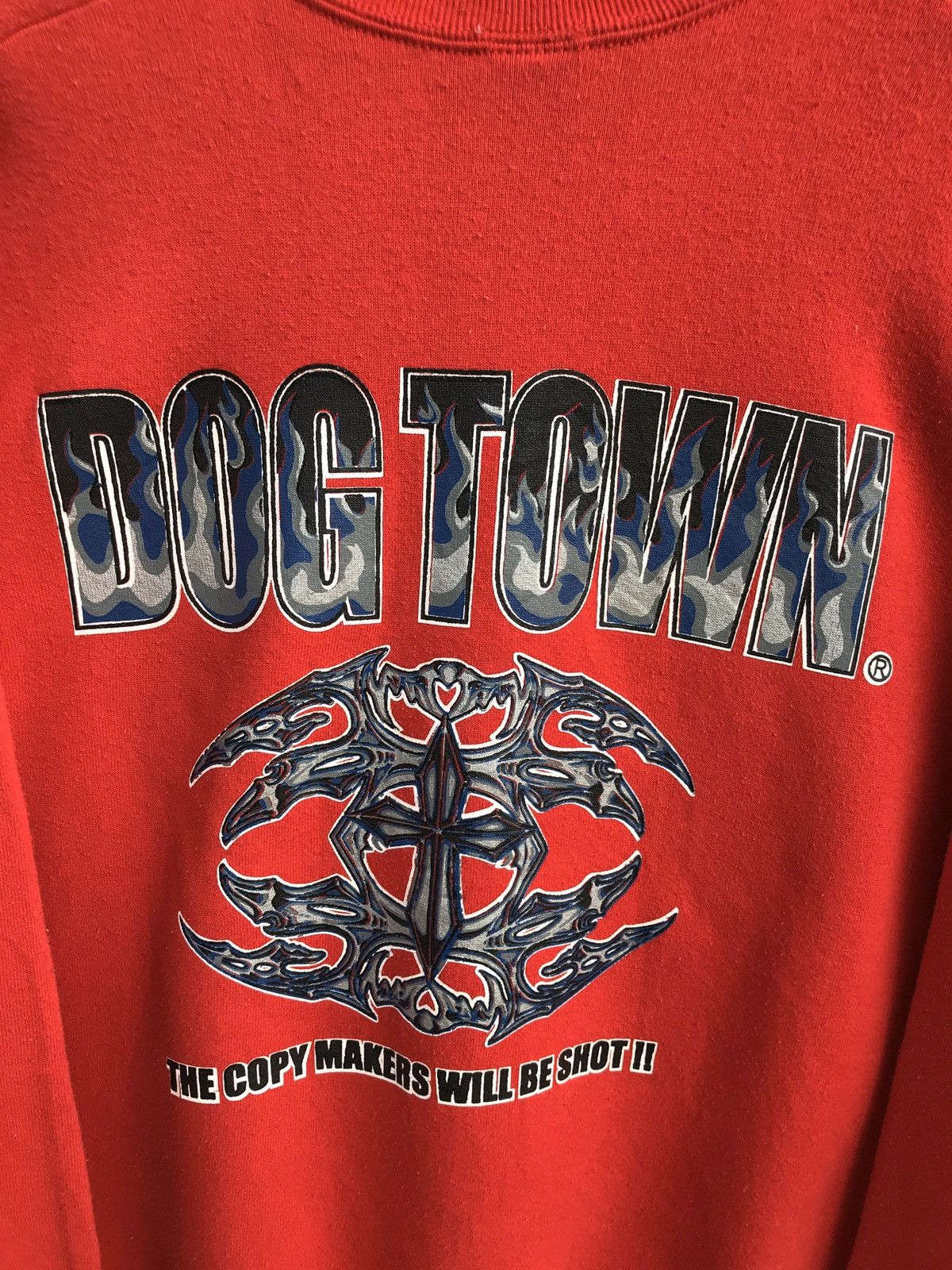 Dogtown Vintage 90s Dogtown Flame Big Logo Sweatshirt Size US L / EU 52-54 / 3 - 3 Thumbnail