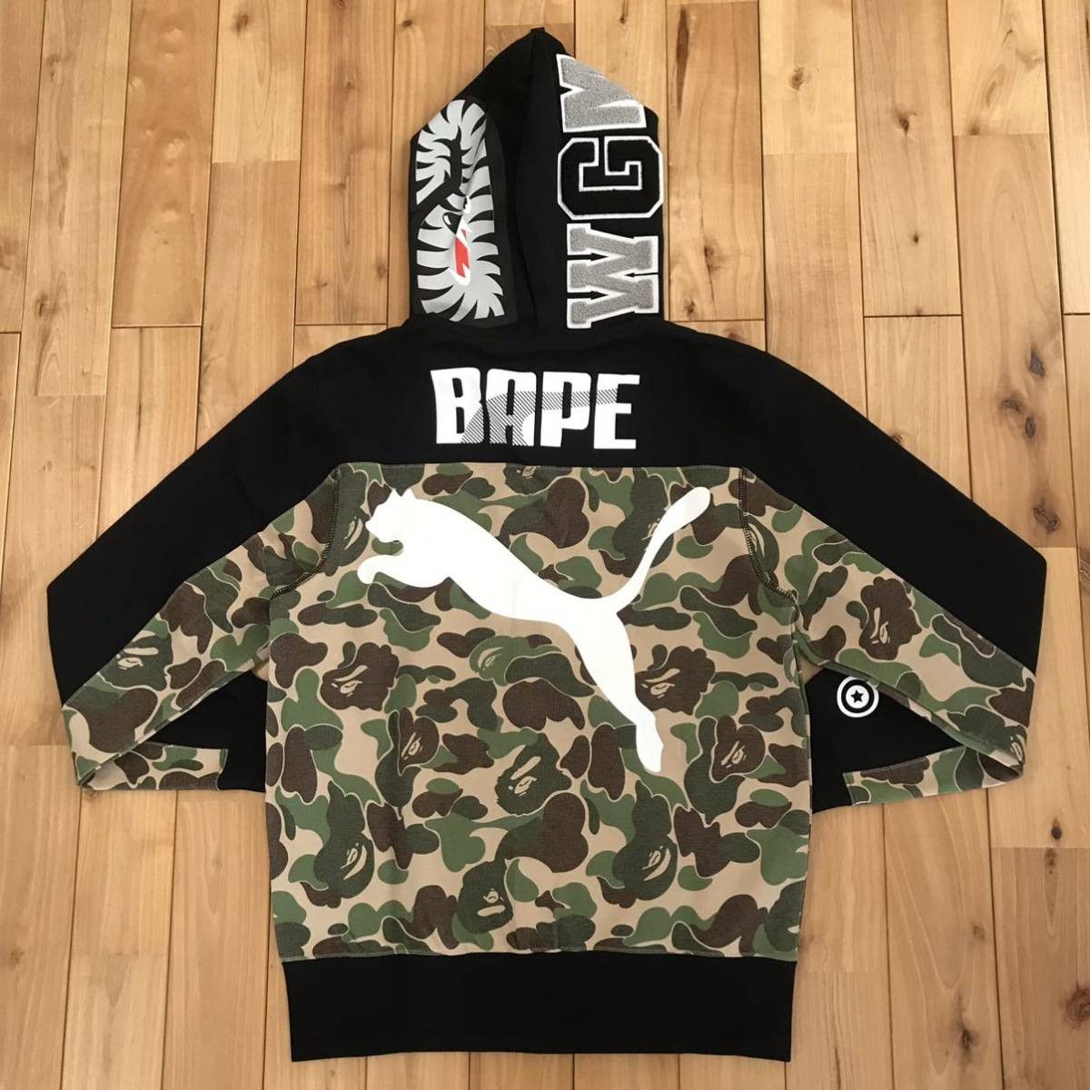 Bape × Puma BAPE × puma Shark full zip hoodie BAPE camo Size US S / EU 44-46 / 1 - 2 Thumbnail