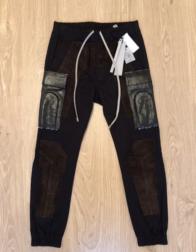 Rick Owens NEW 💥 SUEDE CARGO JOGGER LARRY ASAP ROCKY TRAVIS SCOTT 50 Size US 34 / EU 50 - 2 Thumbnail
