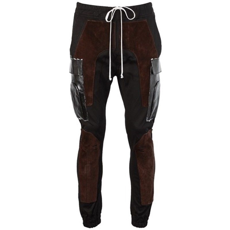 Rick Owens NEW 💥 SUEDE CARGO JOGGER LARRY ASAP ROCKY TRAVIS SCOTT 50 Size US 34 / EU 50 - 3 Thumbnail