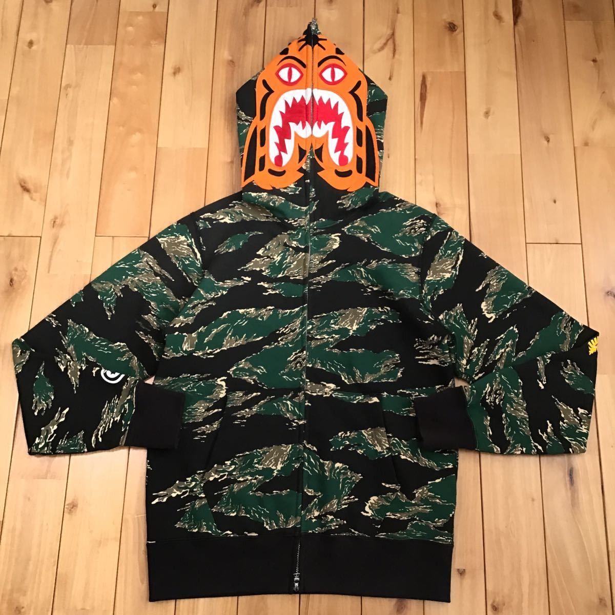 Bape BAPE Tiger full zip hoodie tiger camo Size US M / EU 48-50 / 2 - 1 Thumbnail