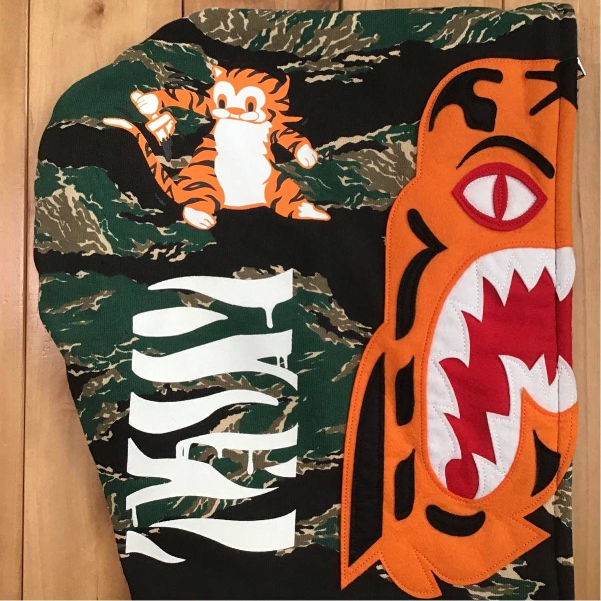 Bape BAPE Tiger full zip hoodie tiger camo Size US M / EU 48-50 / 2 - 3 Thumbnail