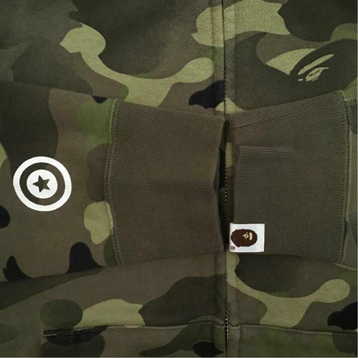 Bape BAPE Gradation camo shark full zip hoodie Size US S / EU 44-46 / 1 - 8 Thumbnail
