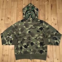 Bape BAPE Gradation camo shark full zip hoodie Grailed