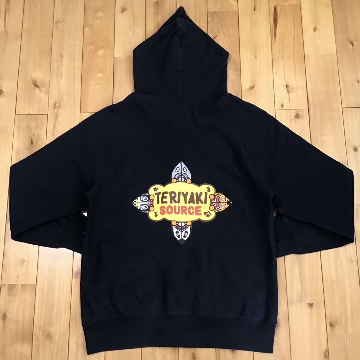 Bape BAPE Teriyaki Alien Full Zip Hoodie Dark Navy Size US M / EU 48-50 / 2 - 3 Thumbnail