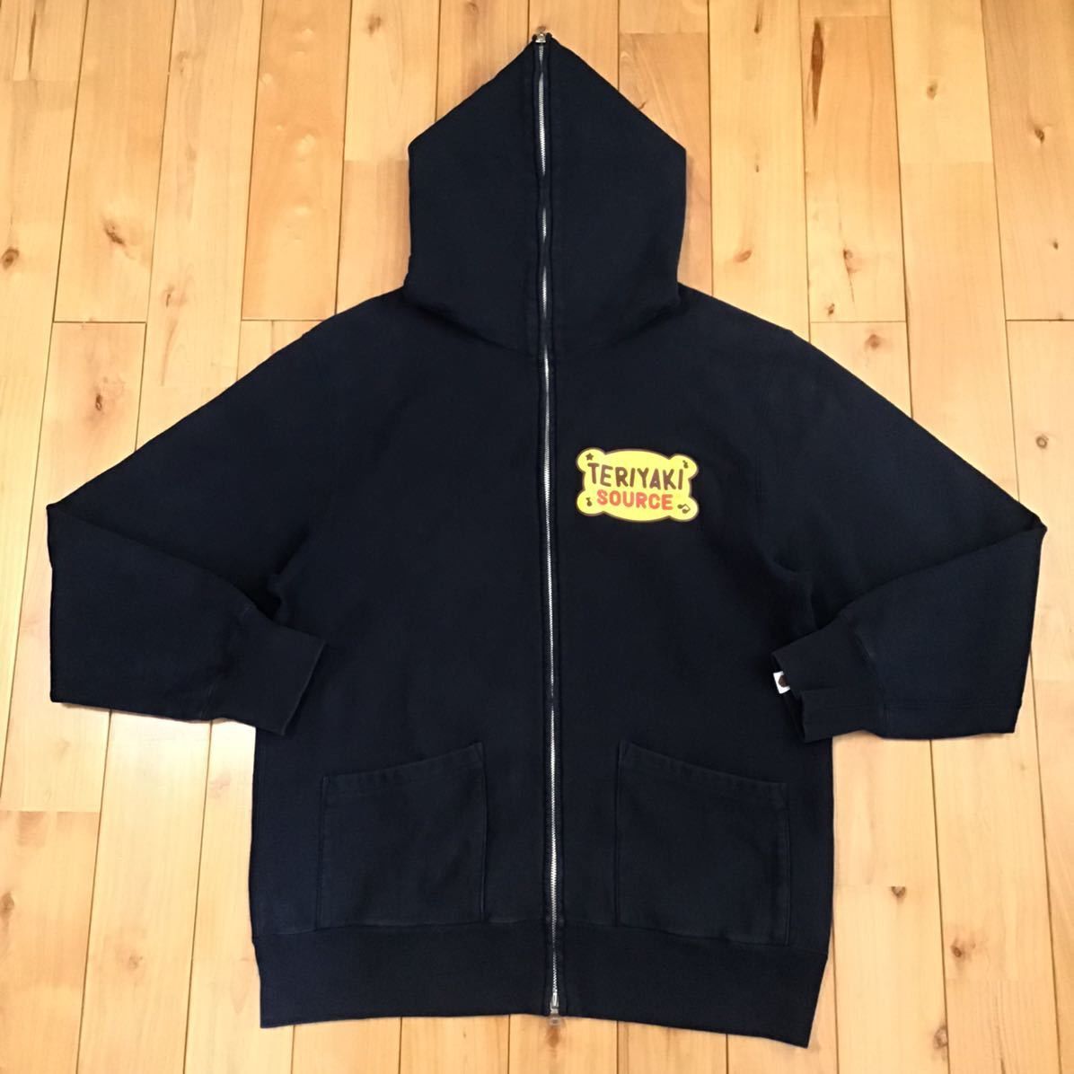 Bape BAPE Teriyaki Alien Full Zip Hoodie Dark Navy Size US M / EU 48-50 / 2 - 2 Thumbnail