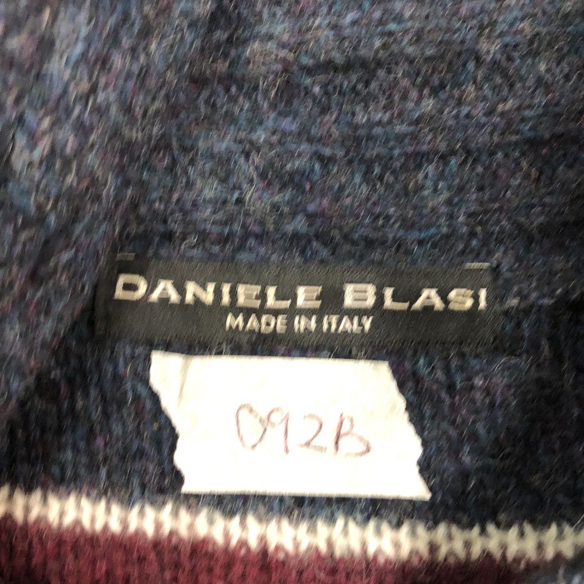 Daniele Blasi Daniele Blasi made in italy Stripe Grey Knitwear #092B Size US M / EU 48-50 / 2 - 10 Thumbnail