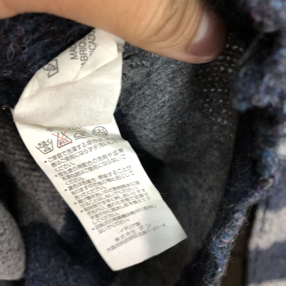 Daniele Blasi Daniele Blasi made in italy Stripe Grey Knitwear #092B Size US M / EU 48-50 / 2 - 12 Thumbnail