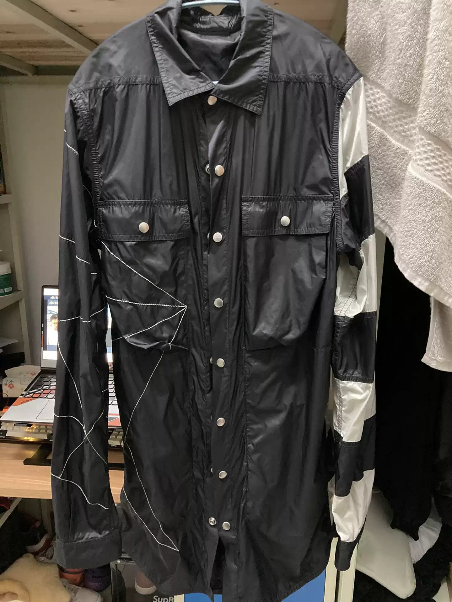 Rick Owens Rick Owens shirt with keyboard color (black & white) Size US S / EU 44-46 / 1 - 1 Thumbnail