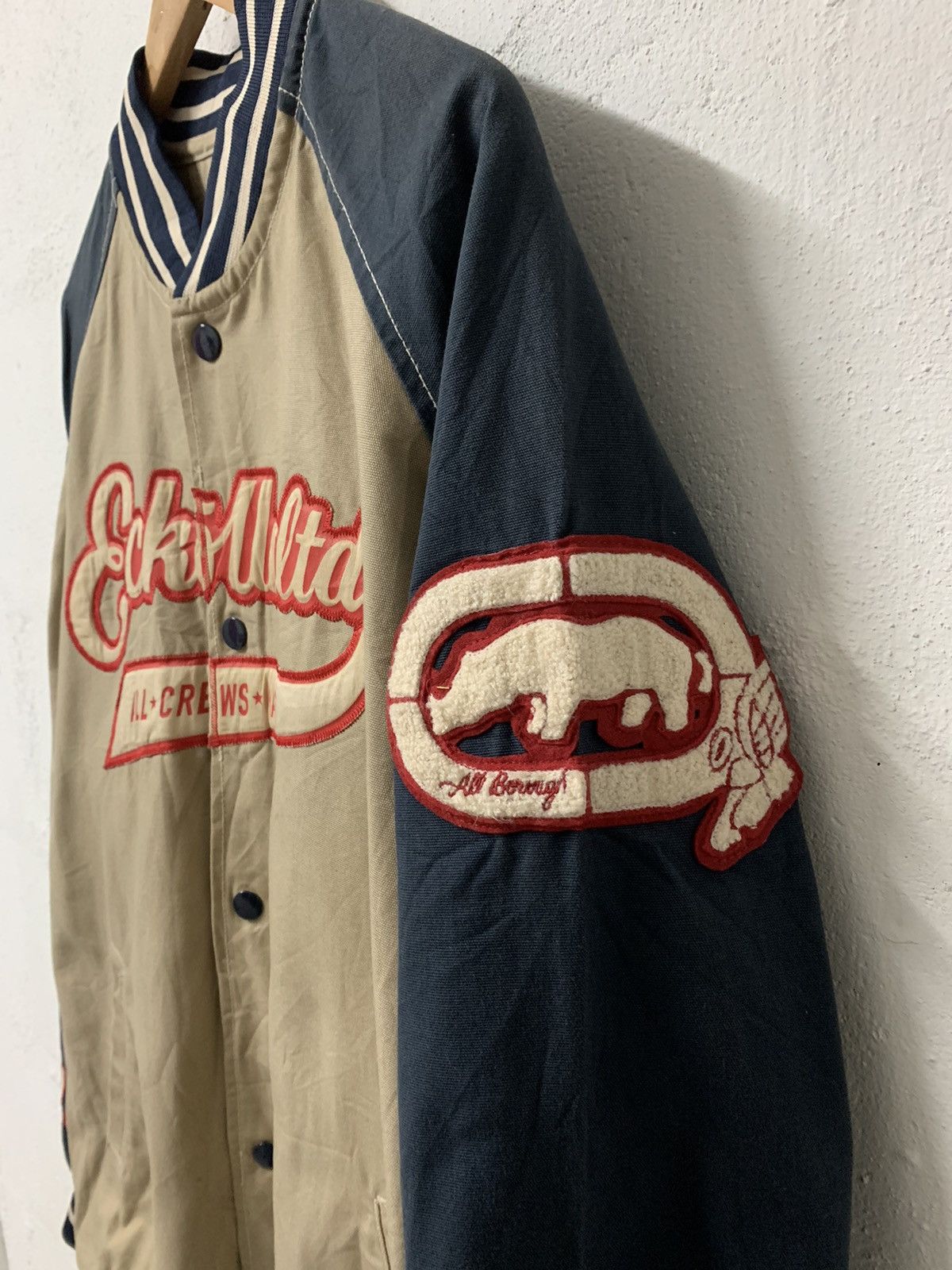 Ecko Unltd. Vintage Ecko Unltd Varsity Jacket Size US XL / EU 56 / 4 - 4 Thumbnail