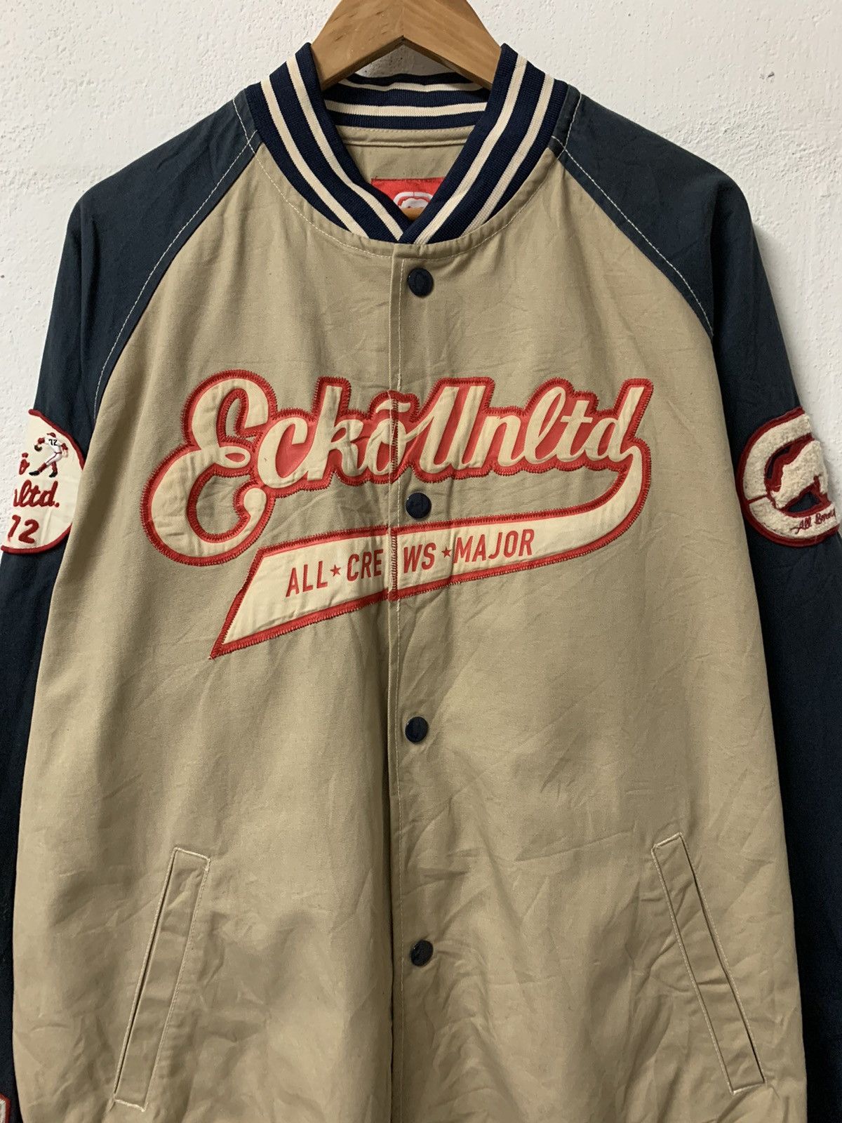Ecko Unltd. Vintage Ecko Unltd Varsity Jacket Size US XL / EU 56 / 4 - 3 Thumbnail