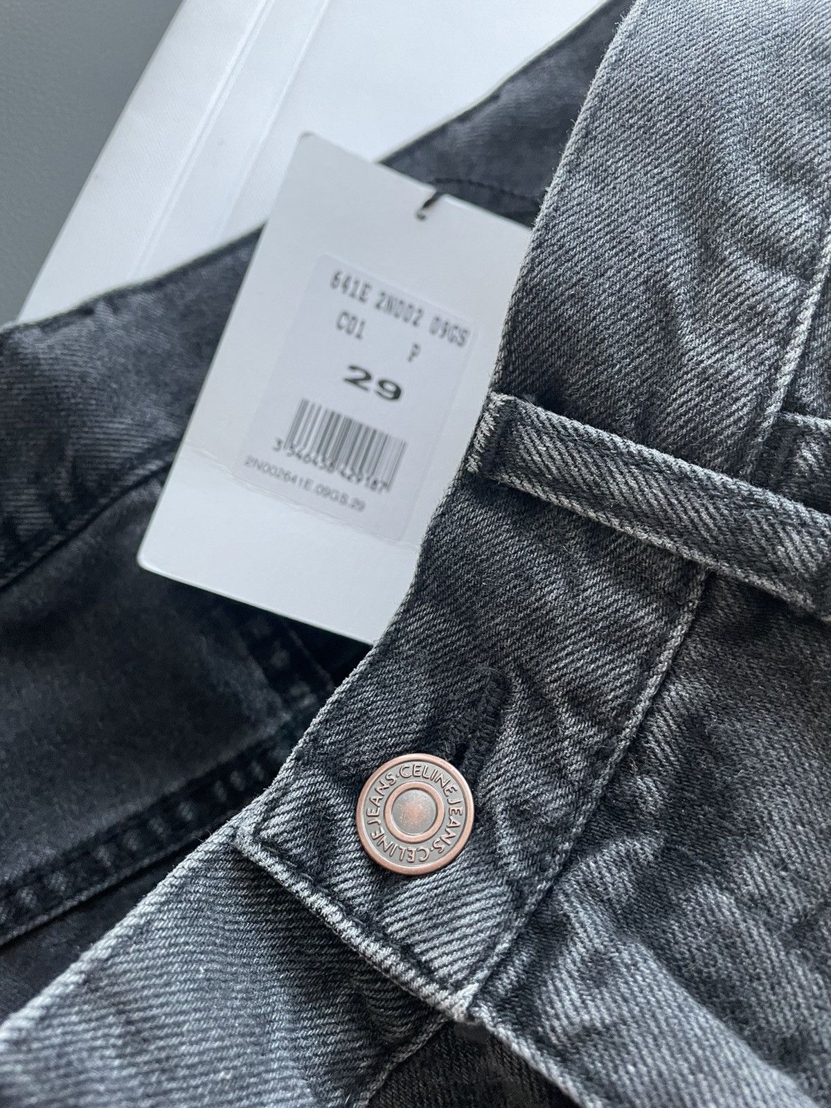 Celine × Hedi Slimane Sold Out Super Rare Brand NEW HEDI Slimane 19FW Runway Denim Size US 29 - 9 Thumbnail