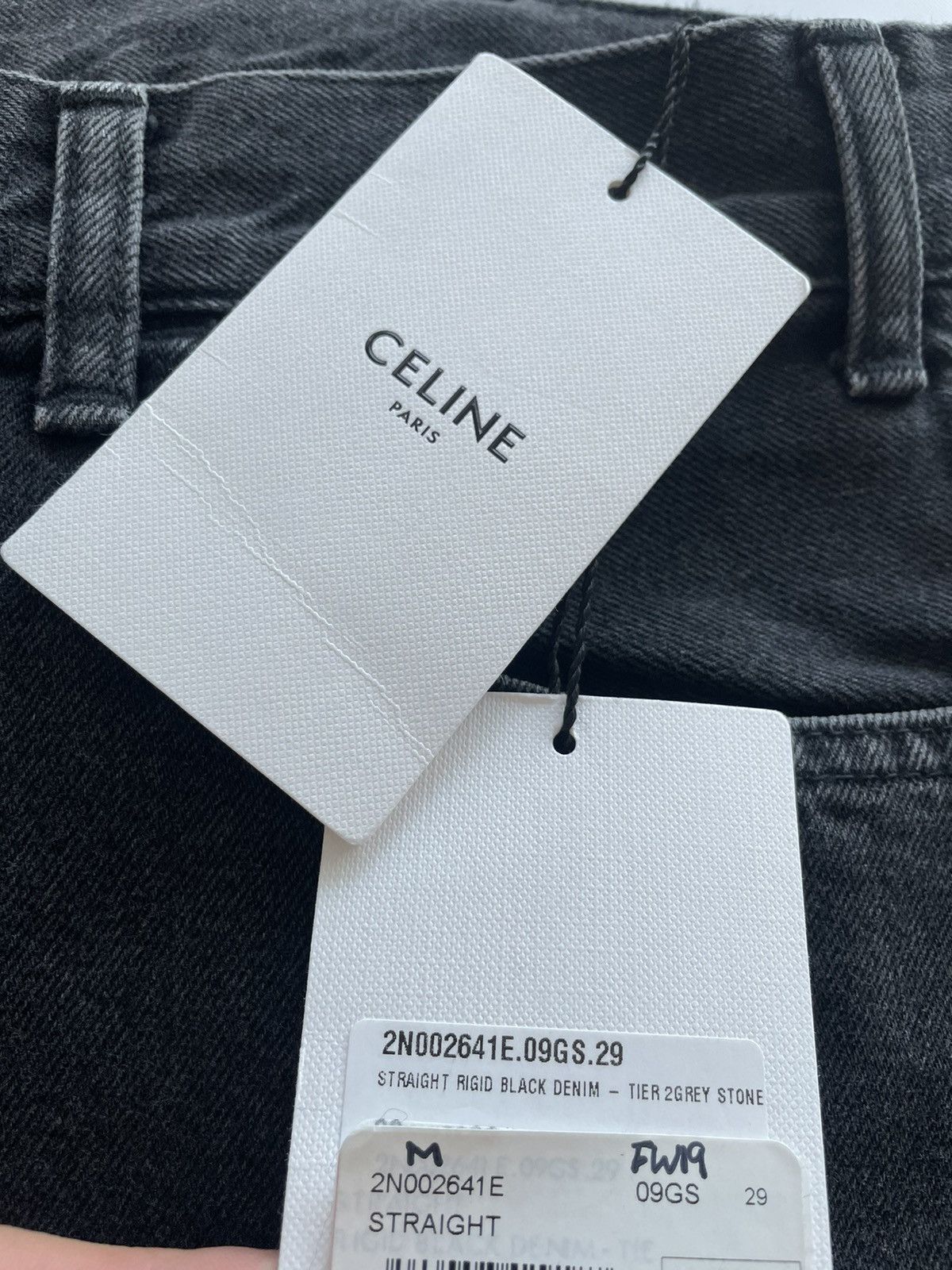 Celine × Hedi Slimane Sold Out Super Rare Brand NEW HEDI Slimane 19FW Runway Denim Size US 29 - 12 Thumbnail