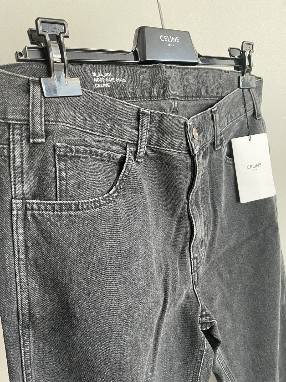 Celine × Hedi Slimane Sold Out Super Rare Brand NEW HEDI Slimane 19FW Runway Denim Size US 29 - 19 Thumbnail