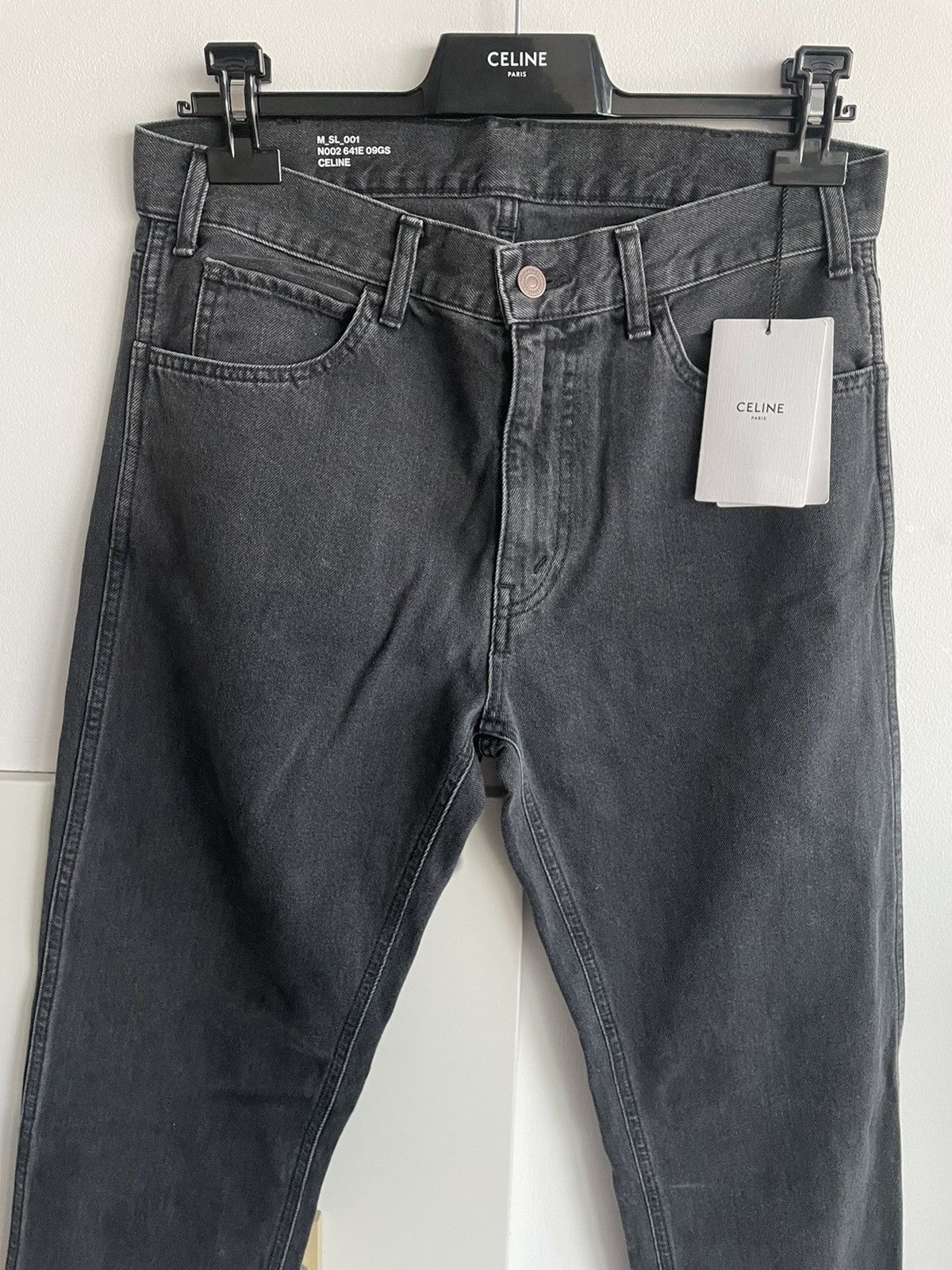 Celine × Hedi Slimane Sold Out Super Rare Brand NEW HEDI Slimane 19FW Runway Denim Size US 29 - 13 Thumbnail